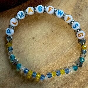 Taylor Swift Bracelet
“People Like Me Are Gone Forever When You Say Goodbye”